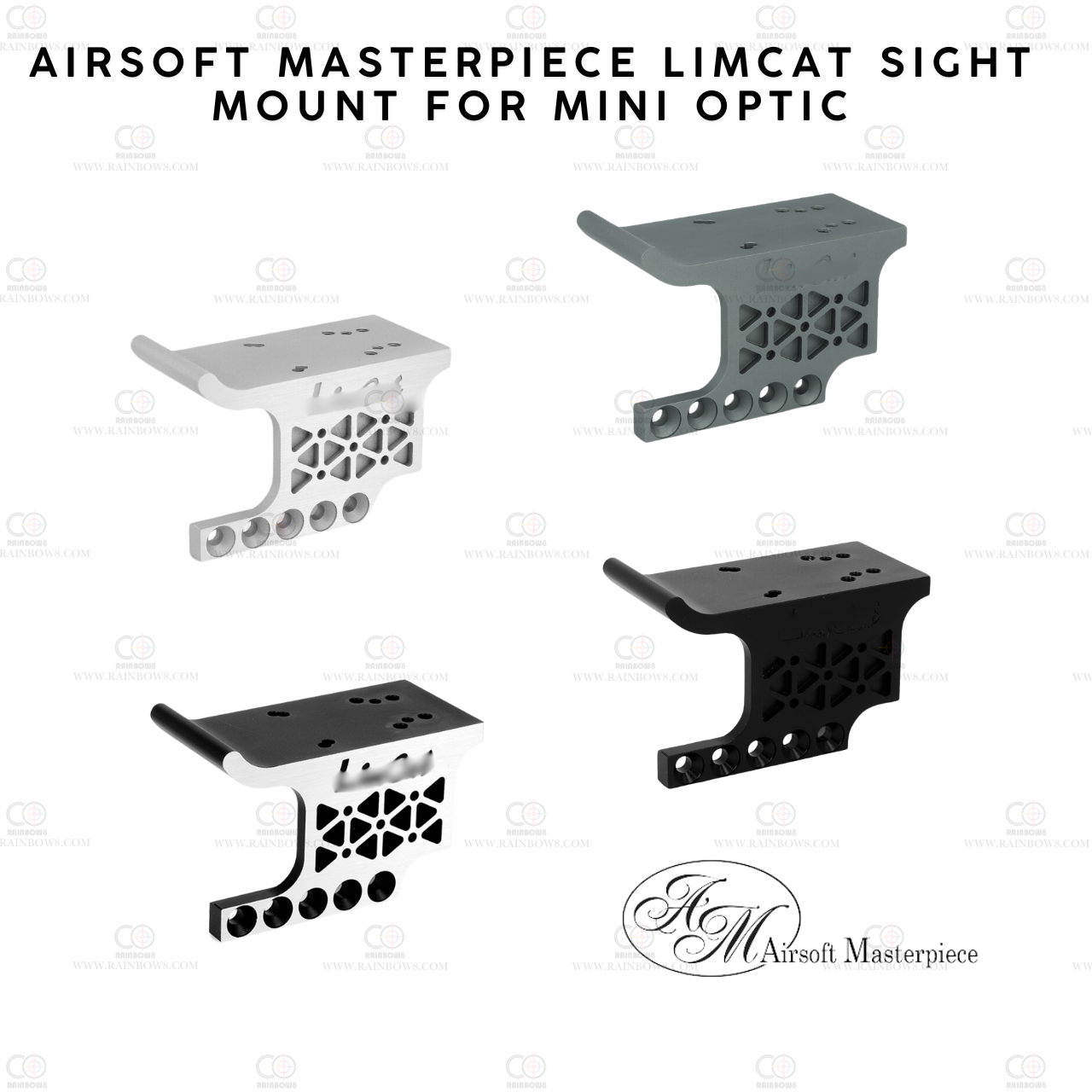 Airsoft Masterpiece LimCat Sight Mount for Mini Optic (4 color)