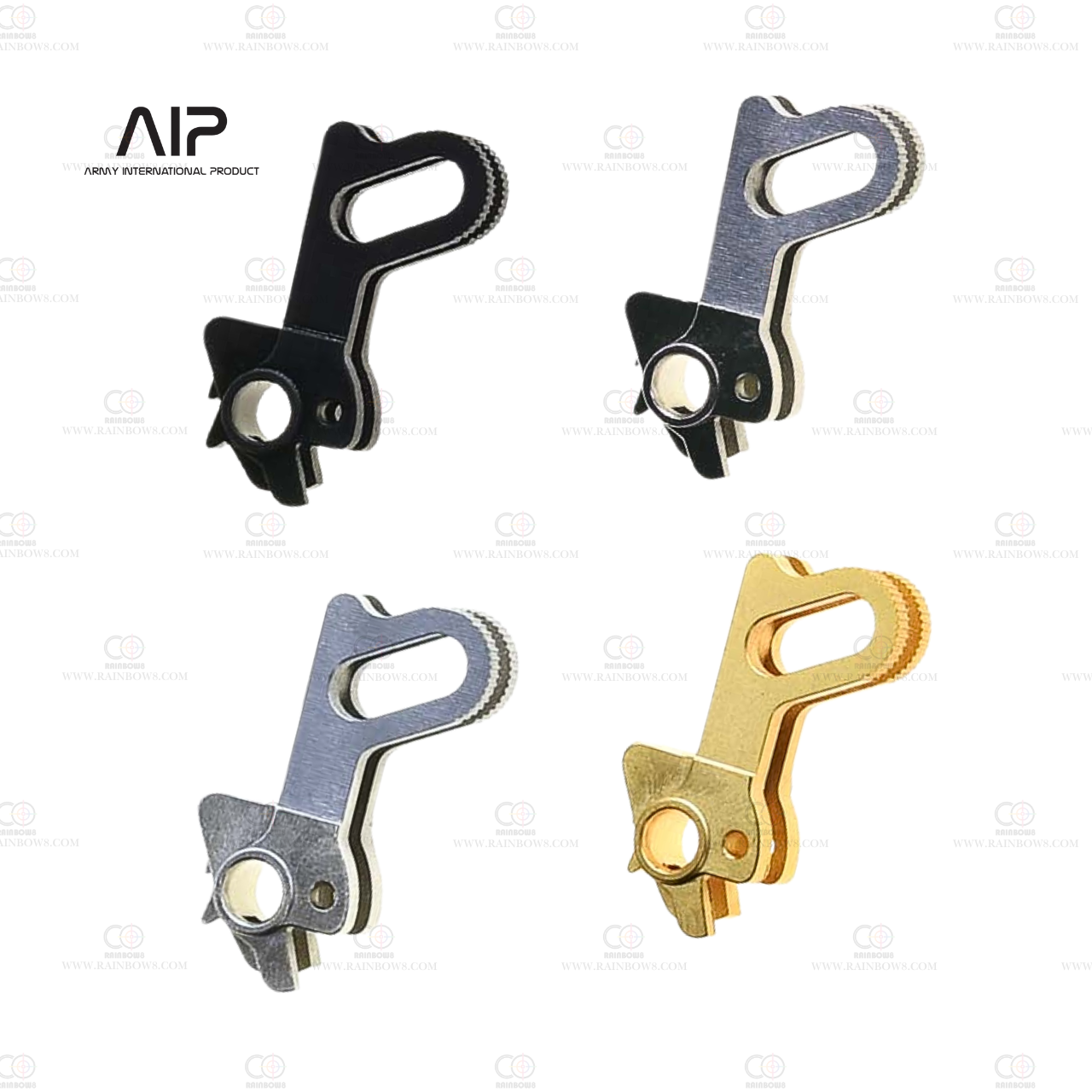 AIP CNC Steel Hammer (Type 2 / Ding Ding) for Marui Hi-capa /1911/MEU (4 colors)