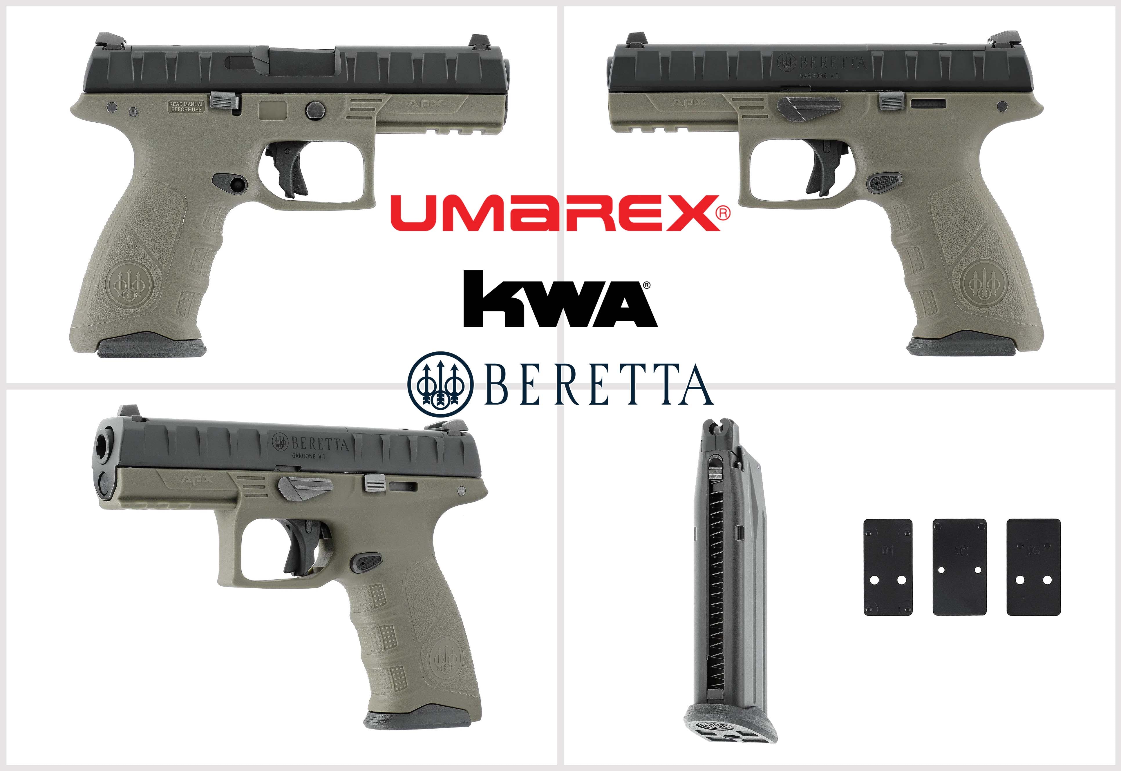 Umarex Beretta APX RDO GBB Pistol (KWA)