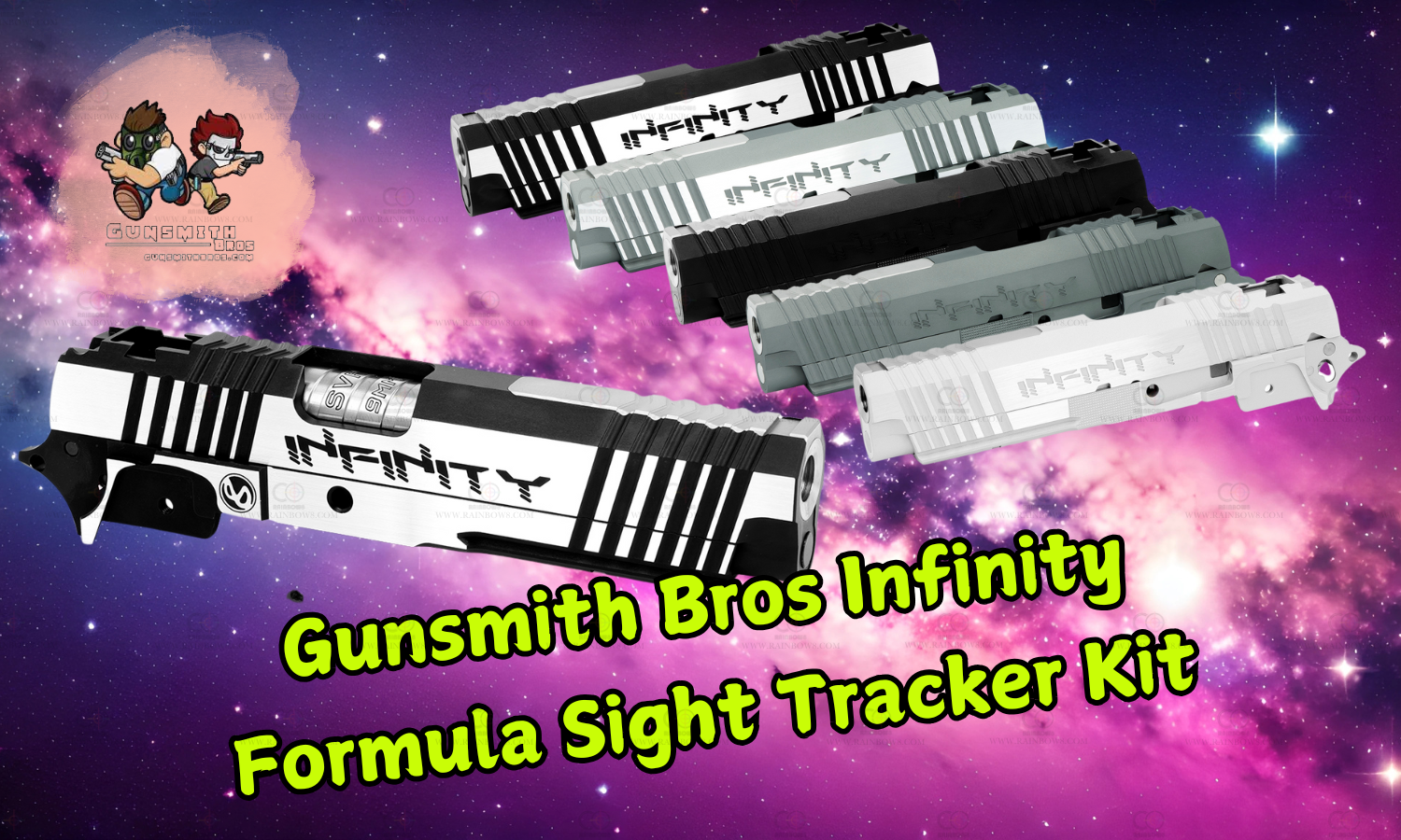 Gunsmith Bros Infinity Formula Sight Tracker Kit for Hi-Capa (5 colors)