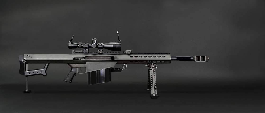 SVOBODA BARRETT SOCOM GEAR Full Steel M107 M82A1 Shell Ejecting GBB Sniper Rifle (20" / 29") (3 colors)