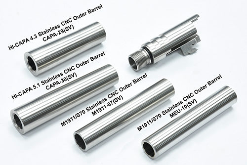 Guarder Stainless CNC Chamber for MARUI .45 Series - TYPE A