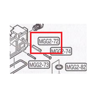 Tokyo Marui MWS GBB Parts (MGG2-72)