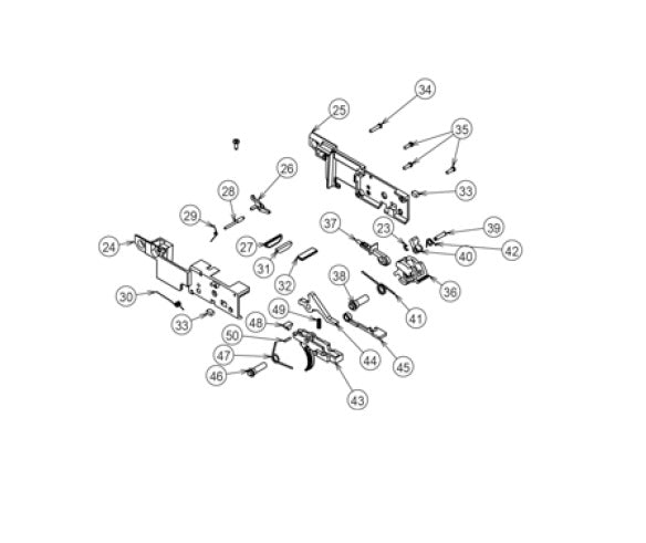 Trigger System Assy. For KWA PMX SMG GBB