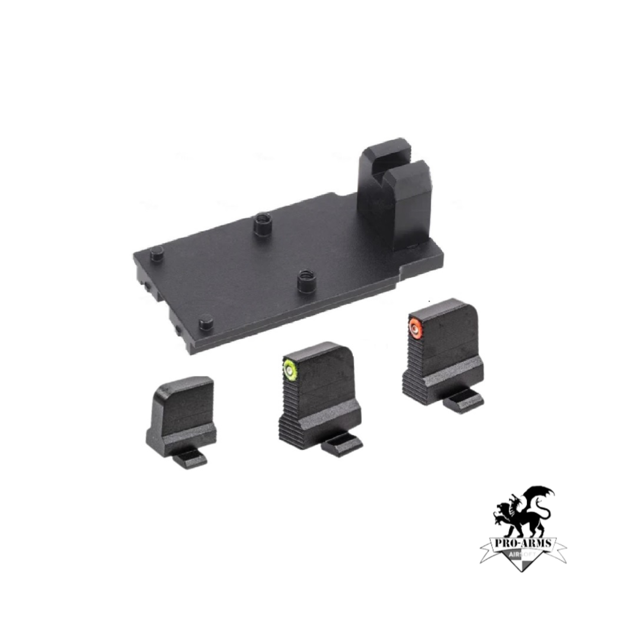 Pro Arms Tritium Suppressor Sight with RMR Mount for SIG AIR / M17 / M18 / Xcarry