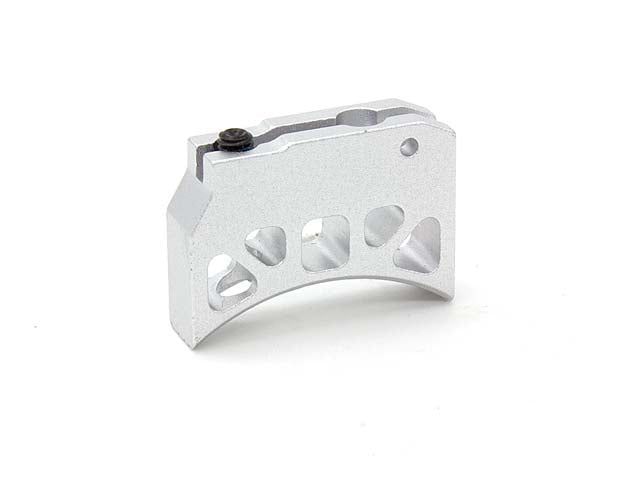 AIP Aluminum Trigger (Type J) for Marui Hi-capa (Silver/Long)