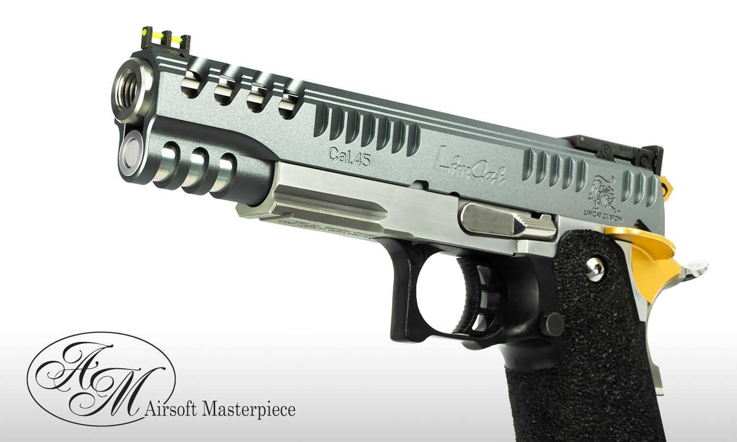 Airsoft Masterpiece “LimCat BattleCat” Slide for Hi-CAPA 5.1 (Sliver)