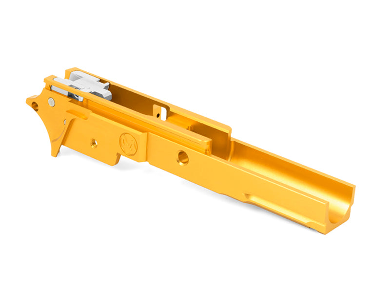 Airsoft Masterpiece Aluminum Frame with Tactical Rail - Infinity 3.9 (Gold)