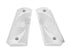 Airsoft Masterpiece 1911 Aluminum Grip Plates (STI) Silver