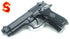 LS M9 GBB Pistol (Black, ABS Ver.)