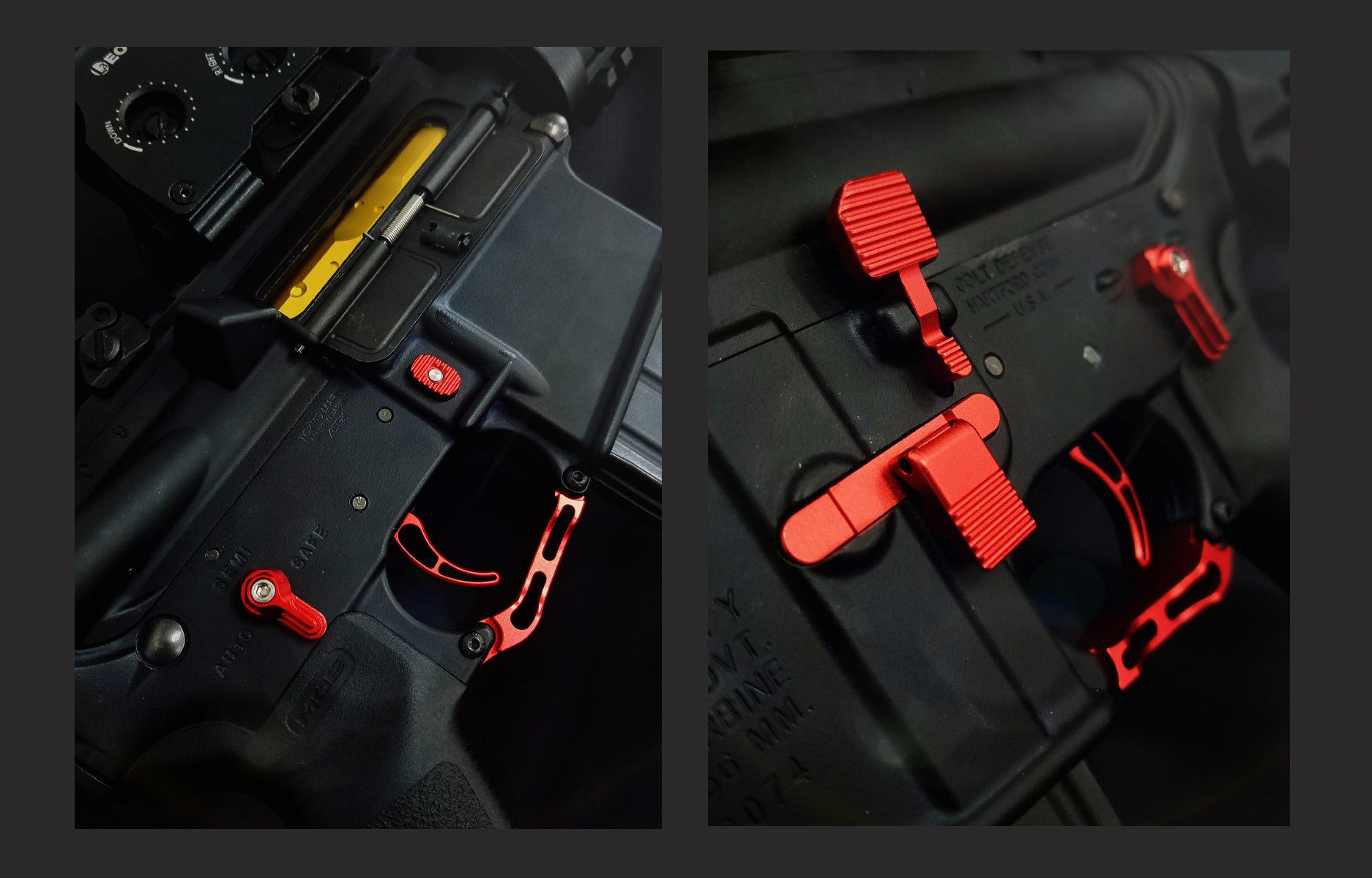 DP Ambi Magazine Release For TM M4A1 MWS (Type A) Red