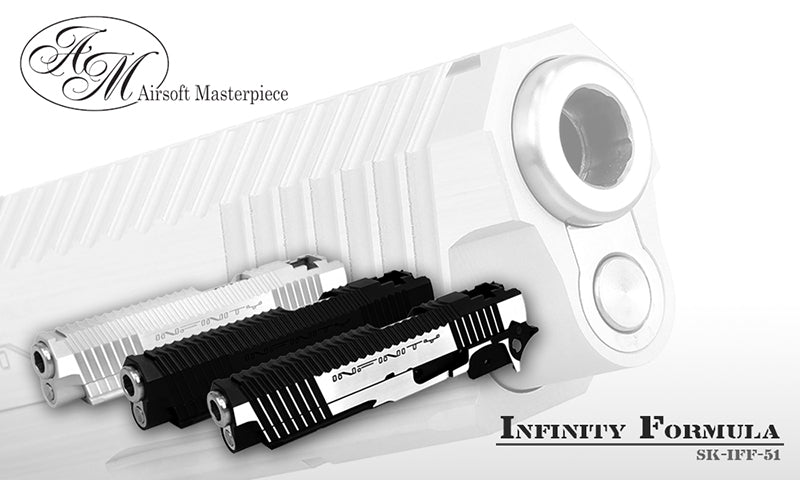 Airsoft Masterpiece Infinity Formula Standard Kit Set for Hi-CAPA (Silver)