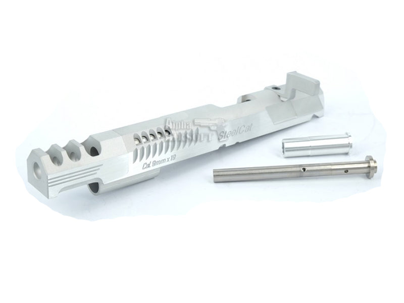 Airsoft Masterpiece Limcat SteelCat Open Slide Kit (Silver)