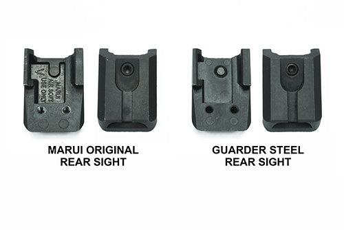 Guarder Steer Rear Sight for MARUI V10